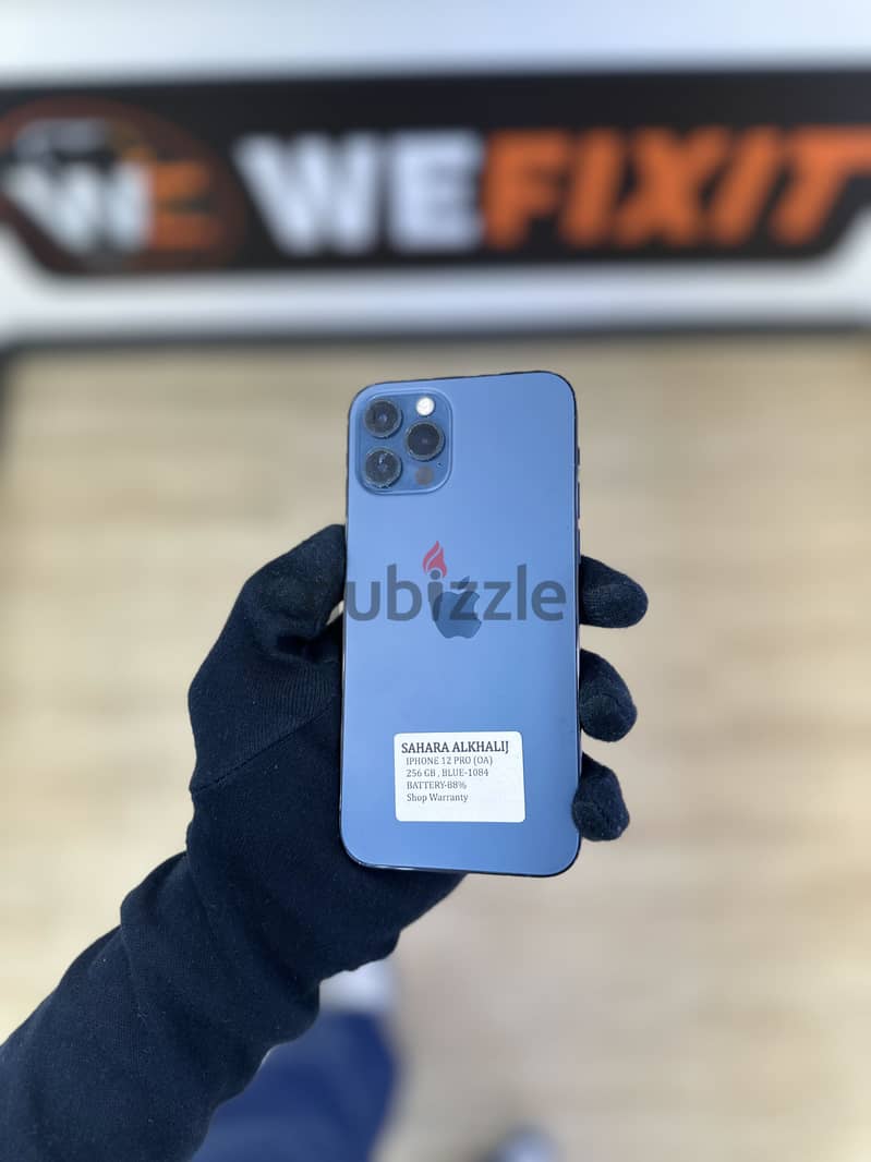 Use Apple - iPhone 12 Pro 256 GB, Battery health 88% 6