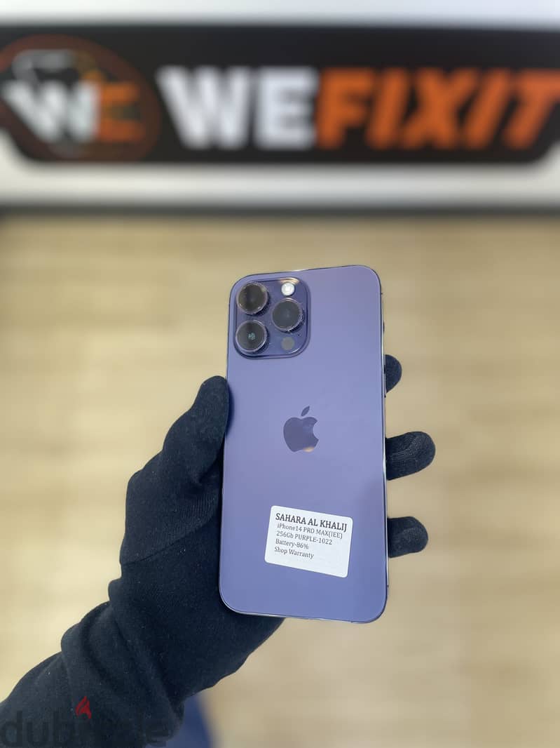 Used Apple - iPhone 14 Pro Max, battery health 86 , putle 5