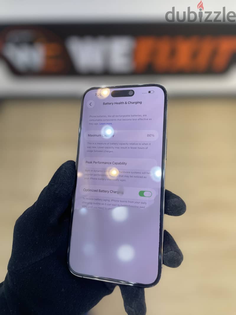 Used Apple - iPhone 14 Pro Max, battery health 86 , putle 8