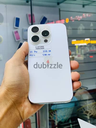 Apple - iPhone 15 Pro -256 GB - Fine piece ايفون