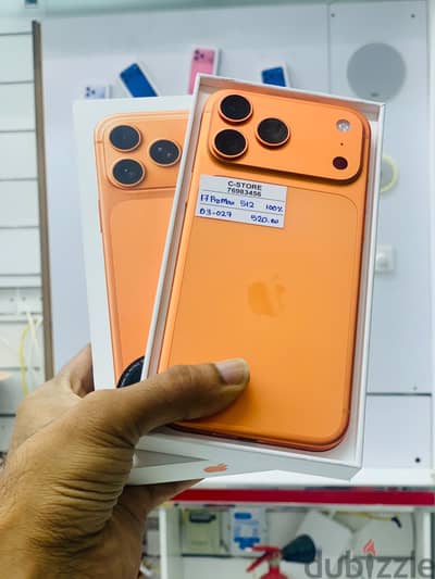 Apple - iPhone 17 Pro Max -512 GB - Perfect condition ايفون