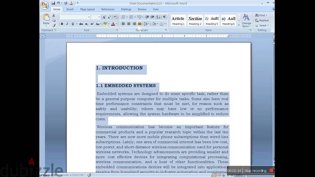 Excellent Service in Excel, PowerPoint and MS Word 5