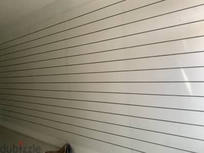 Slat wall pannel