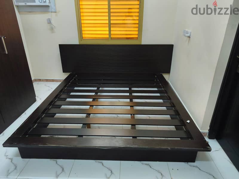 King size bed and mattress 1