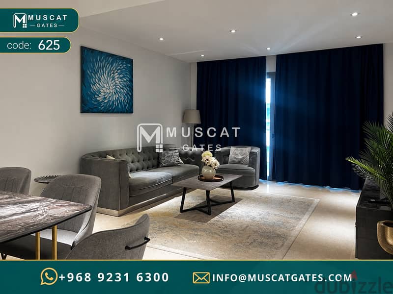 Spacious 1BR Apartment in Oxygen Building, Muscat Hills | Pool, Gym & Parking 1