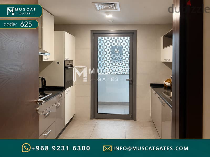 Spacious 1BR Apartment in Oxygen Building, Muscat Hills | Pool, Gym & Parking 3