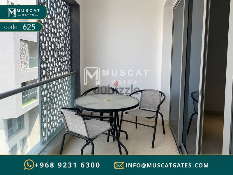 Spacious 1BR Apartment in Oxygen Building, Muscat Hills | Pool, Gym & Parking 7