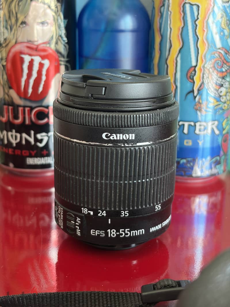 Canon 750d, canon lens 18-55mm… 1