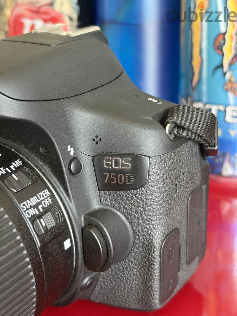 Canon 750d, canon lens 18-55mm… 2