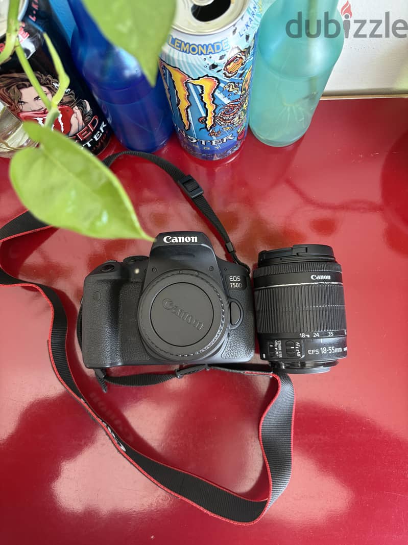 Canon 750d, canon lens 18-55mm… 4