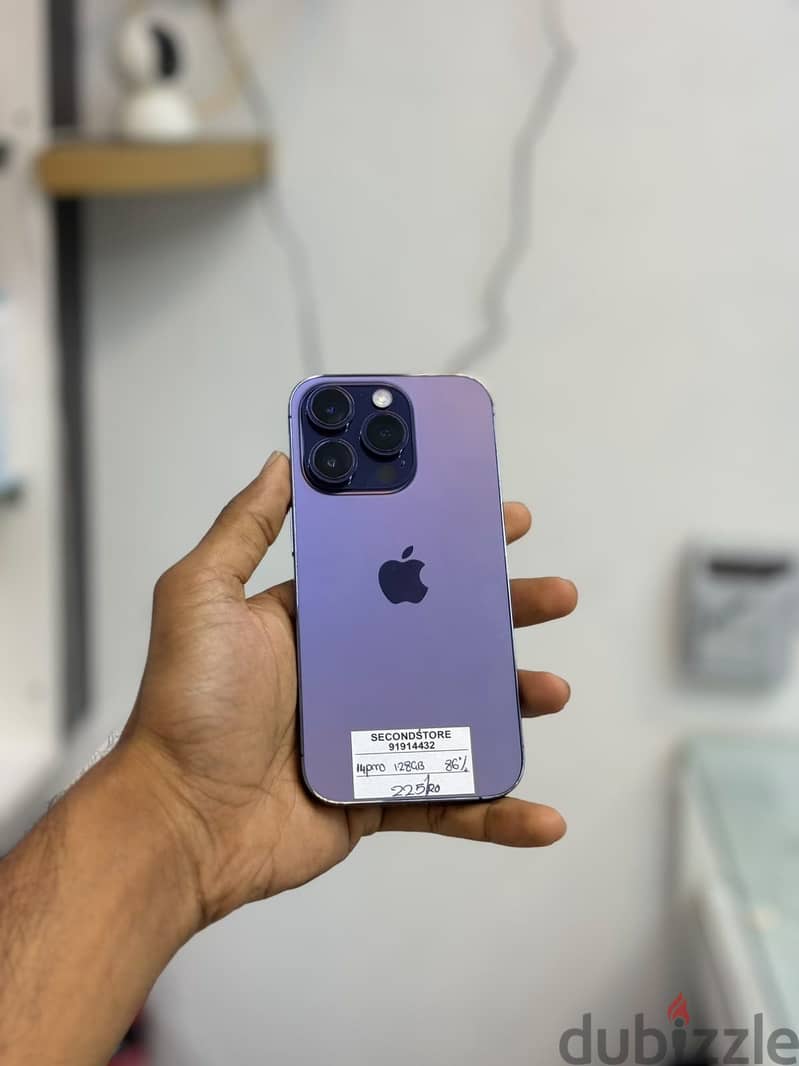 Apple - iPhone 14/14 Pro 128 GB - ايفون - Good and Best working 1