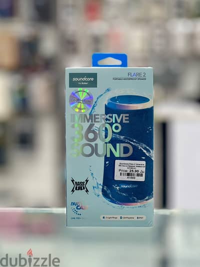 Brand New Soundcore Flare 2 in Oman | 12hrs Playtime