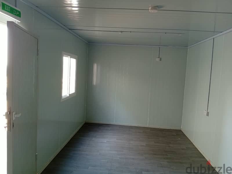 Portacabin-Toilet (New, Refurbished) Aluminum,Gypsum,Decor,Epoxy Work 2