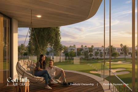 بيتك بإطلالة الجولف | شقة غرفتين في Golf Hills – مسقط