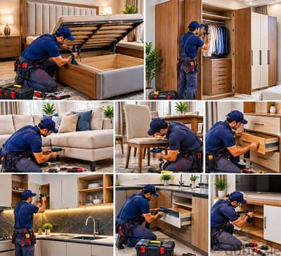 furniture fixing service like bed wardrobe chair sofa table drawer fix
