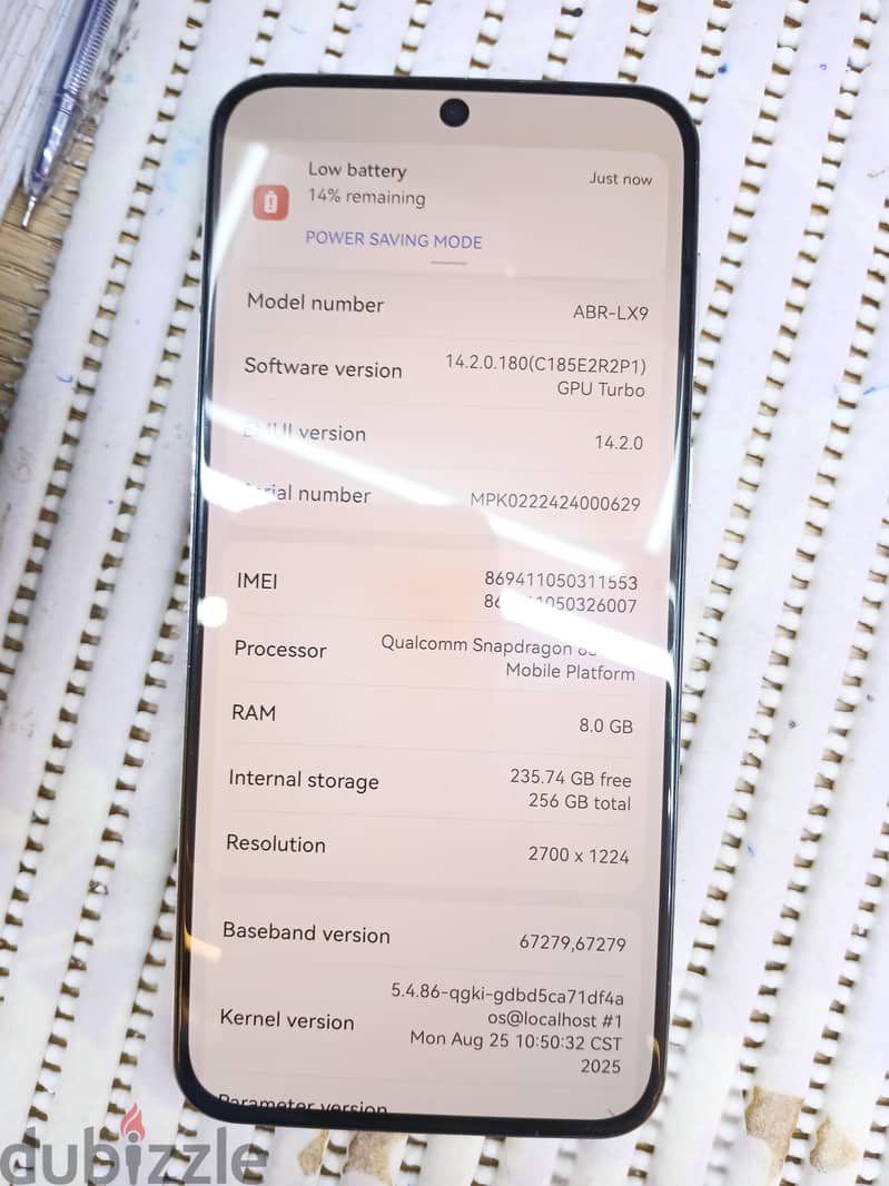 Huawei P50 8ram 256gb 4