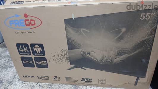 Freego like new led Android tv 55"