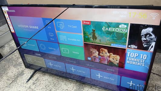 Mastercool led 4k tv 55"