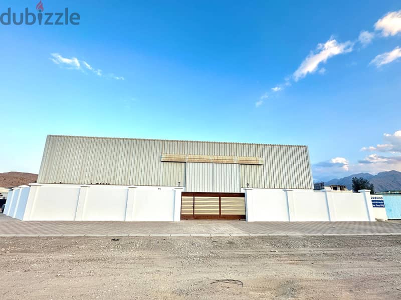LARGE WAREHOUSE  INDUSTRIAL WORKSHOP FOR RENT  MISFAH 2