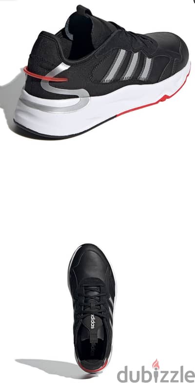 adidas Futureflow 'Black Silver' sneaker (Model FZ0366) Original with bills,  Just 3 to 5 time only