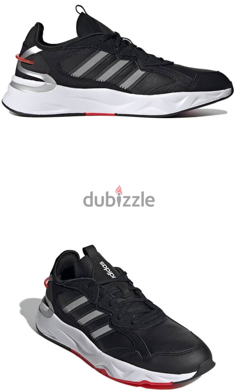 adidas Futureflow 'Black Silver' sneaker (Model FZ0366) Original with bills,  Just 3 to 5 time only 1