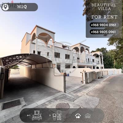 MSQ | BEAUTIFUL 4+1 BR VILLA AVAILABLE FOR RENT