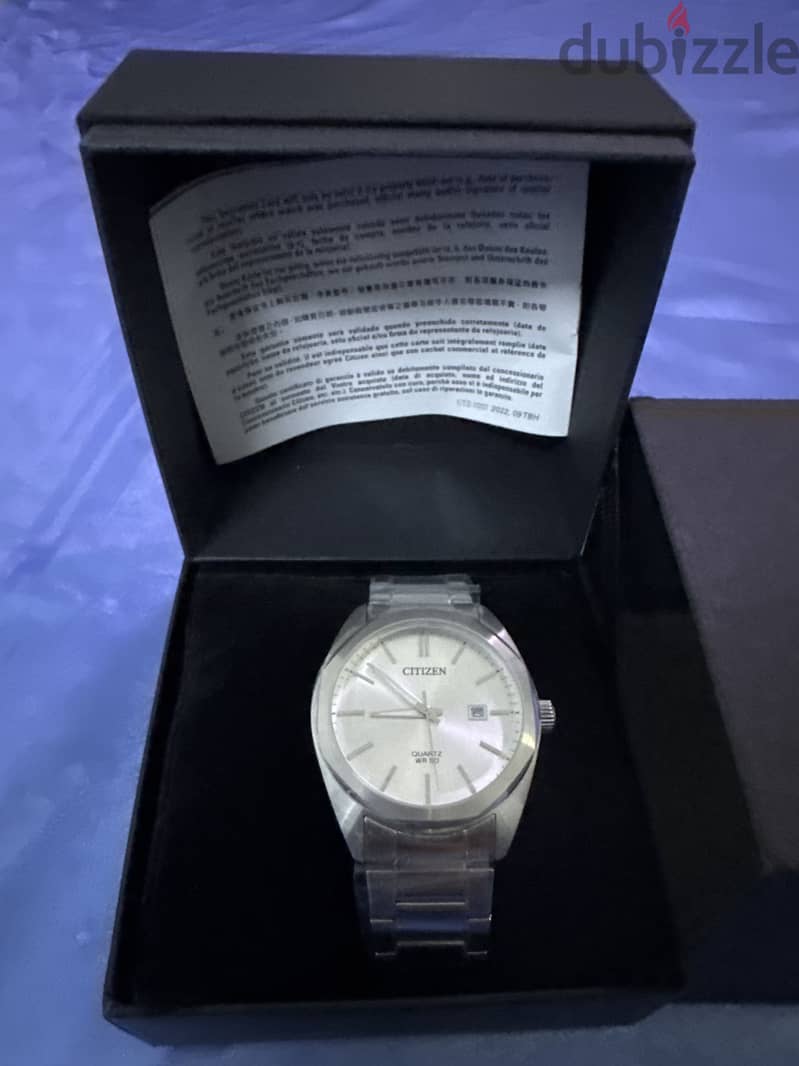 New citizen watch perfectly well condition 1