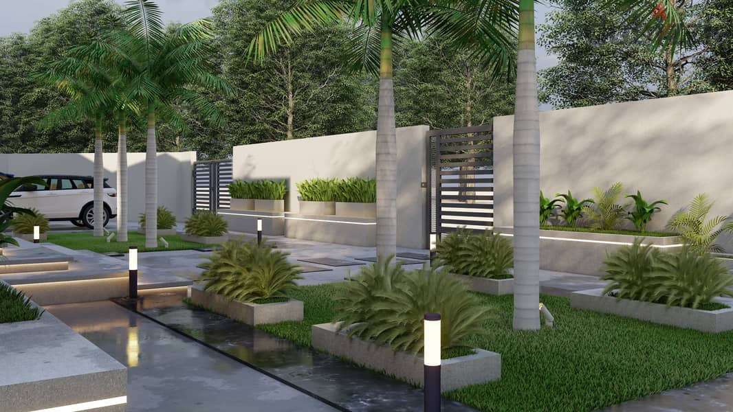 Freelancer 2D Floor Plan to 3D Front Elevation | Architectural Visualization 6