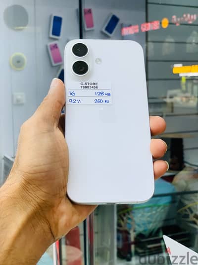 Apple - iPhone 16 -128 GB - Great performance ايفون