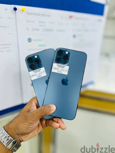 Apple - iPhone 12 Pro Max -128 GB - Amazing performance ايفون