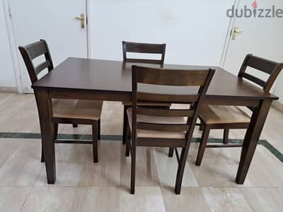 Dining Table with 4 Chairs