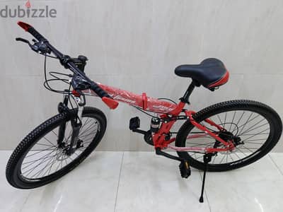 26 Inches Skid Fusion Foldable Cycle For Sale (Like New) 1 Month Old.