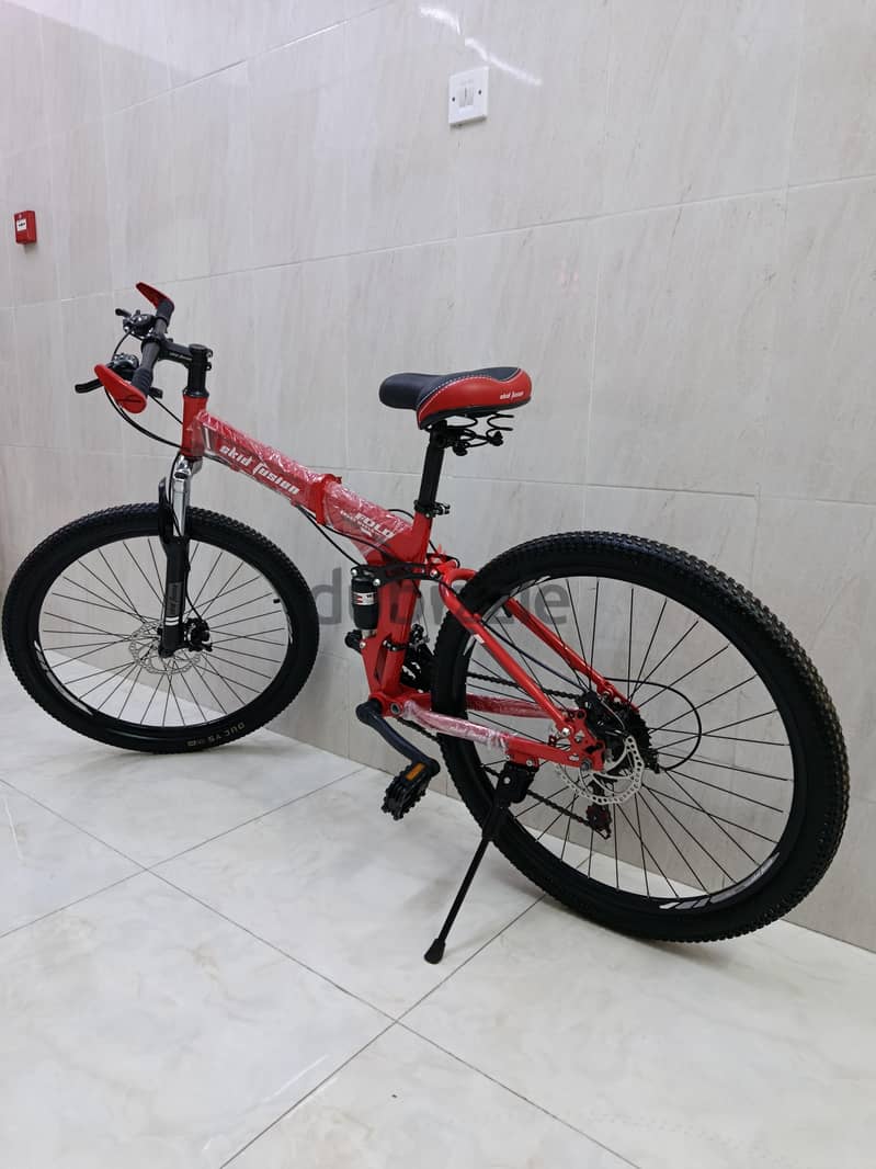 26 Inches Skid Fusion Foldable Cycle For Sale (Like New) 1 Month Old. 2