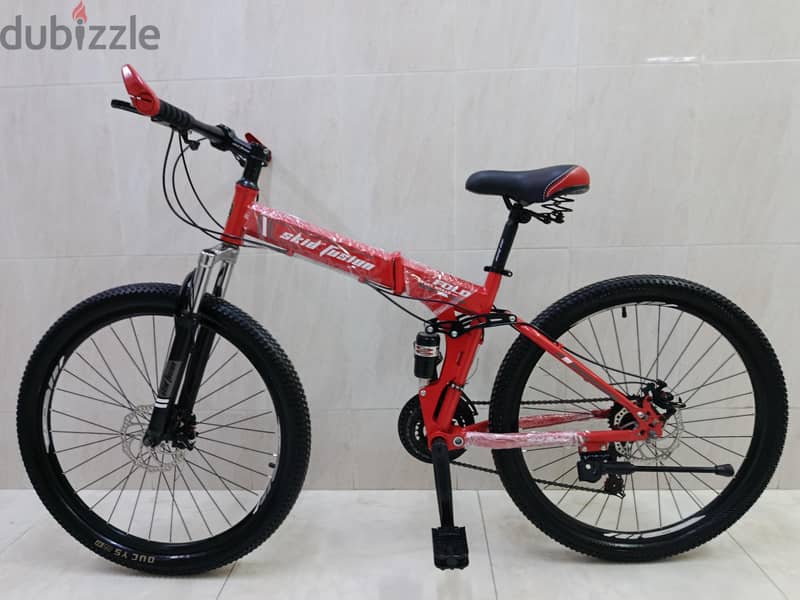 26 Inches Skid Fusion Foldable Cycle For Sale (Like New) 1 Month Old. 3