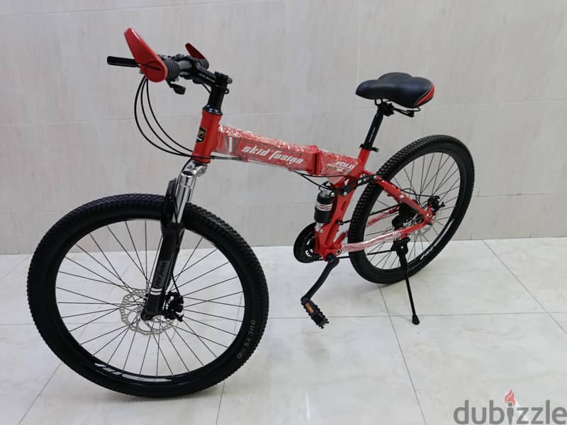 26 Inches Skid Fusion Foldable Cycle For Sale (Like New) 1 Month Old. 5