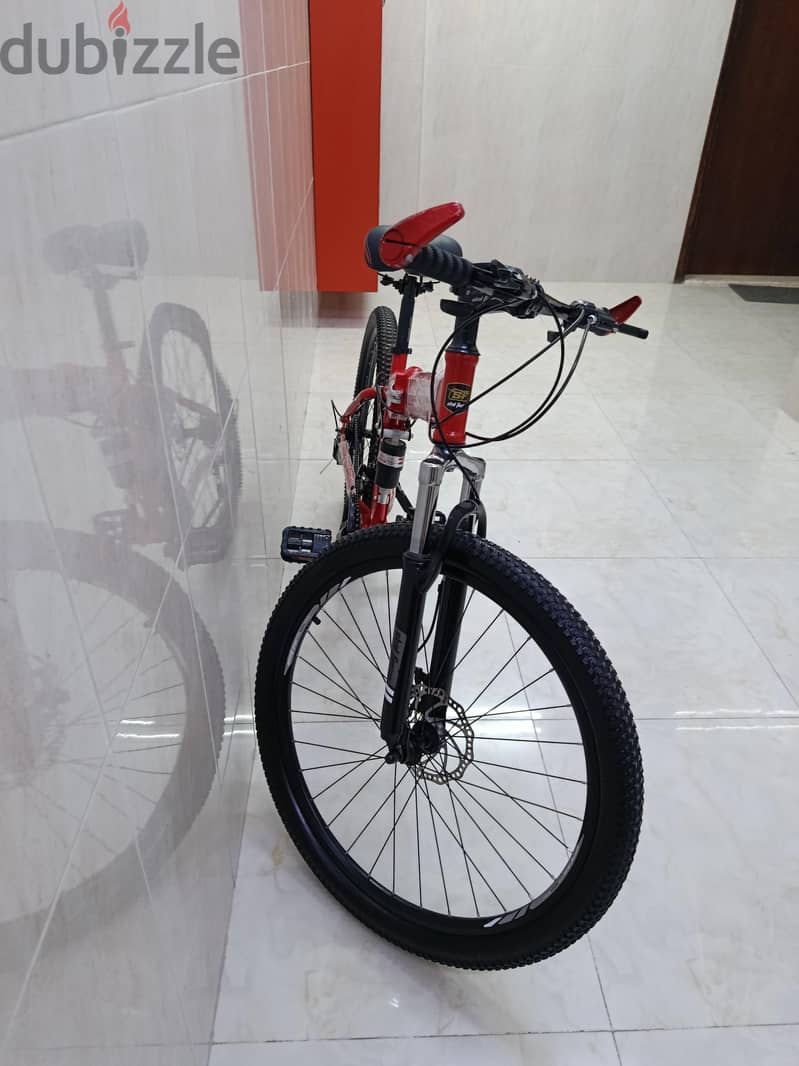 26 Inches Skid Fusion Foldable Cycle For Sale (Like New) 1 Month Old. 8