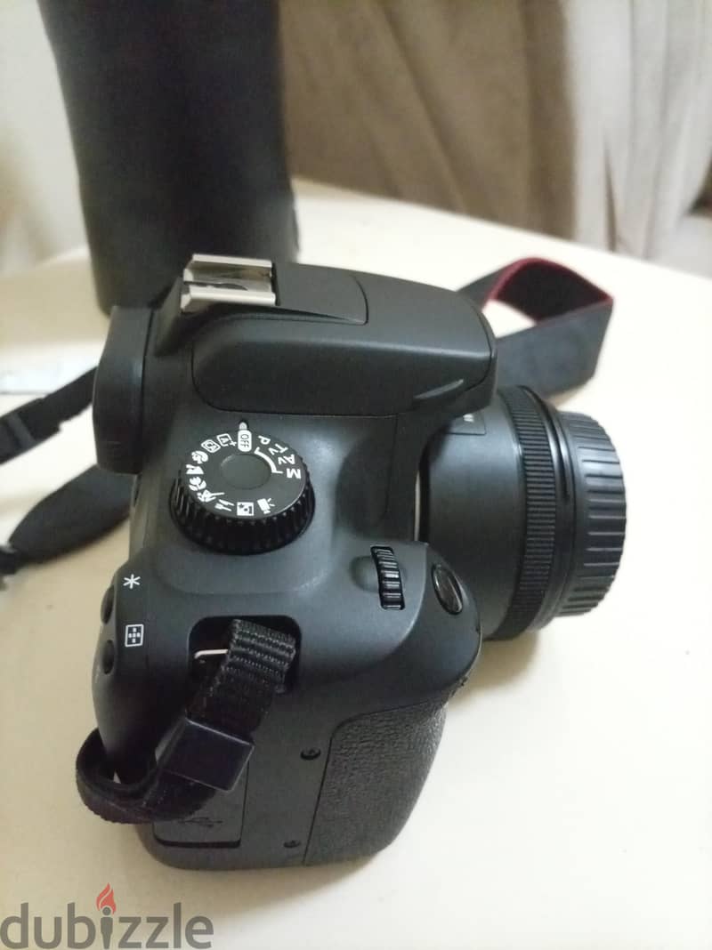 dslr Canon 4000D camera +memory+charger+bettery+lens+bag 2