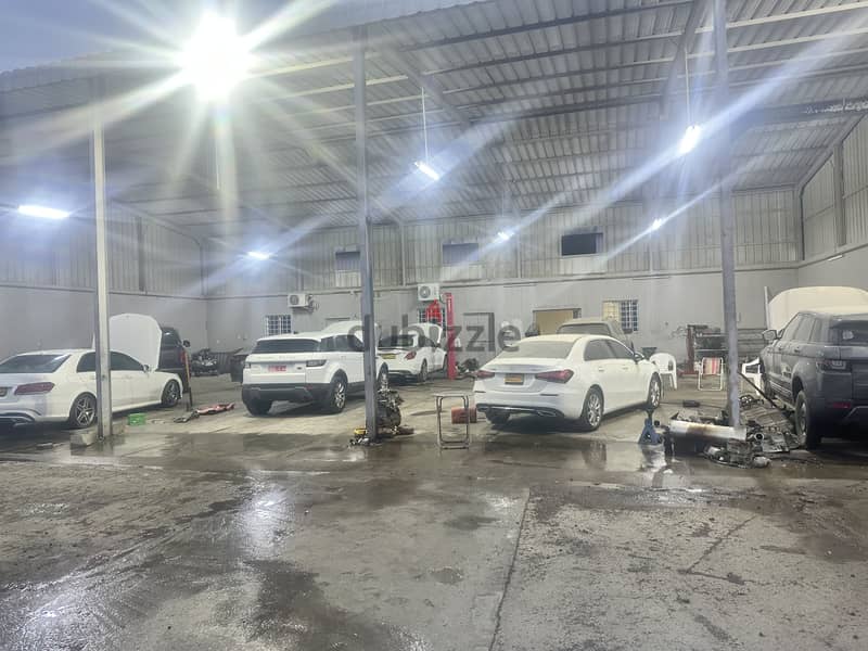 Garage auto repair for sell in nizwz 14