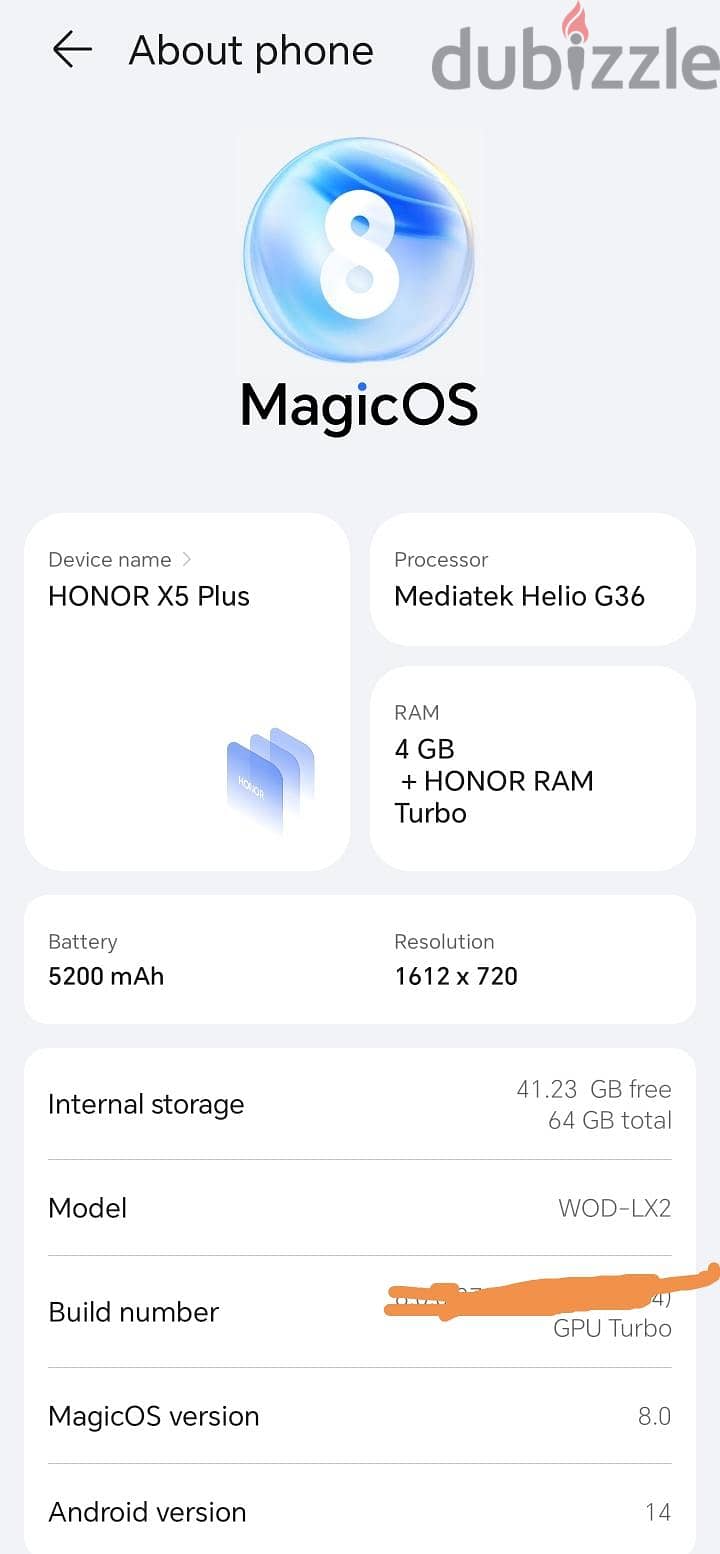 Honor X5 Plus 5