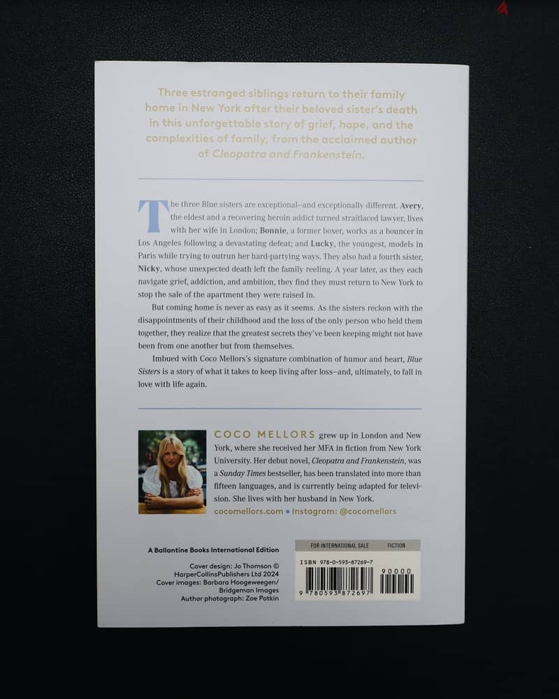 Blue Sisters by Coco Mellors (Large Trade Paperback) 1
