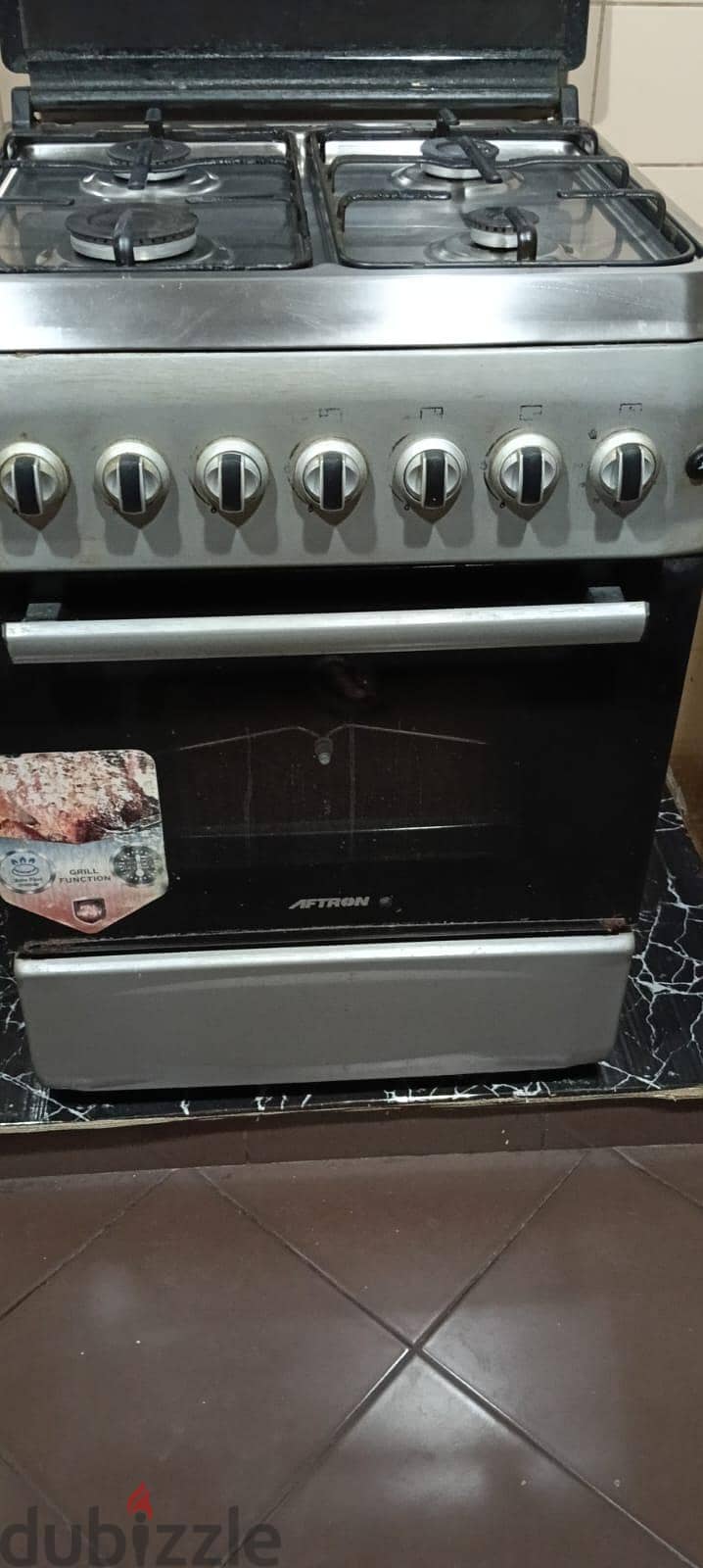 Aftron 4 Burner Cooking Range 1