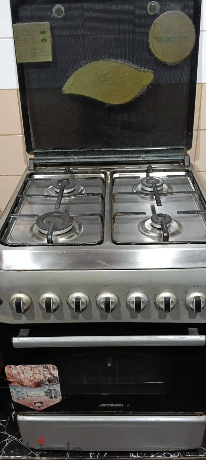 Aftron 4 Burner Cooking Range 4