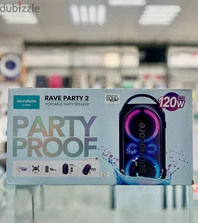 Brand New Soundcore Rave Party 2 in Oman | Clear Audio | Call: 79997506