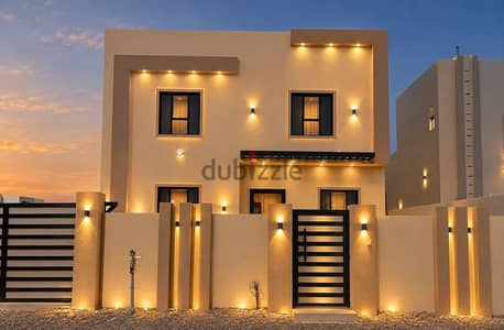 FOR SALE | New Two-Storey Twin Villa in Al Multaqa – Block 12, Sohar