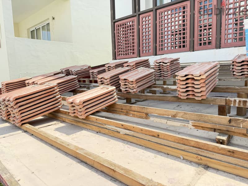 Roof clay tiles 2