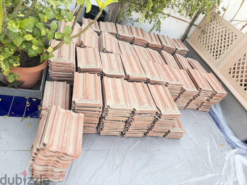 Roof clay tiles 3