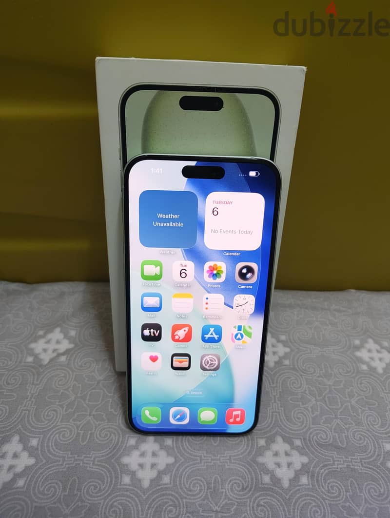 iPhone 15 plus battery halte 100% 3 months warranty reming 1