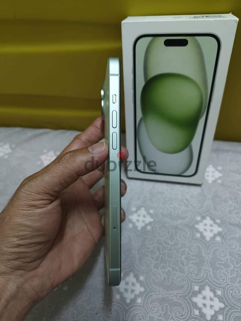 iPhone 15 plus battery halte 100% 3 months warranty reming 3