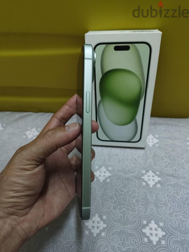 iPhone 15 plus battery halte 100% 3 months warranty reming 5