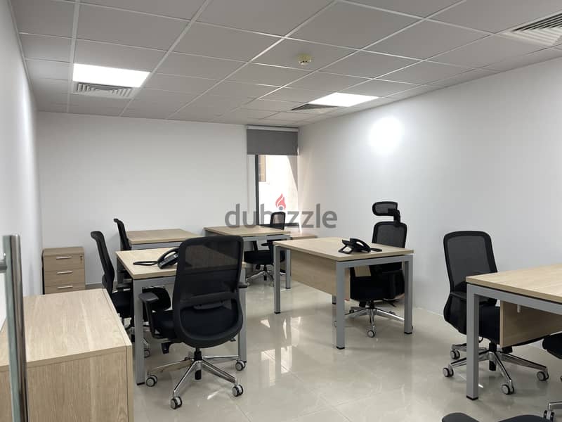 Fully furnished Servicesed offices in Al khuwair 1